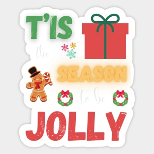 T'is the Season Sticker